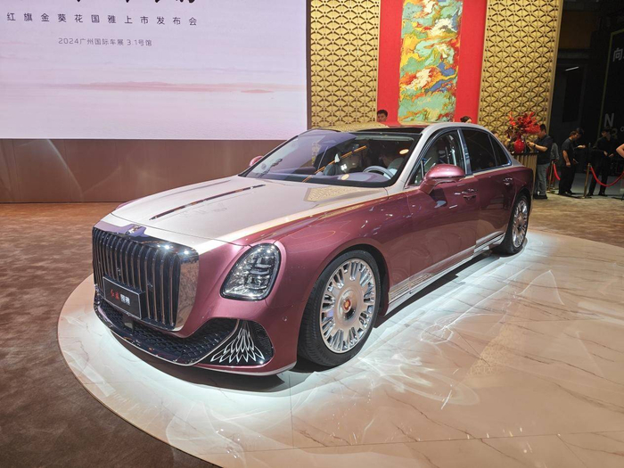 ▲红旗国雅（《消费者报道》摄）