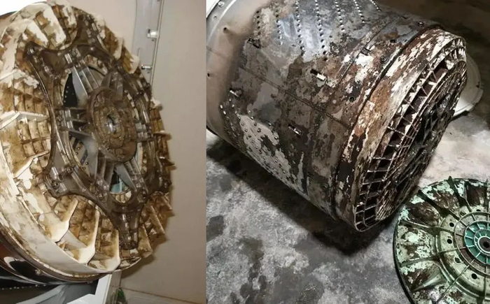 ▲这是网友新买用了不到半年的洗衣机