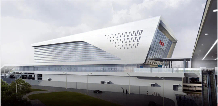 上海金山铁路莘庄站预计于12月25日开通运营。本文图片均为闵行区交通委供图