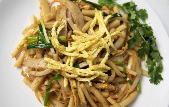 △炒疍家糍粉。以上图源 肇庆市端州区文化馆