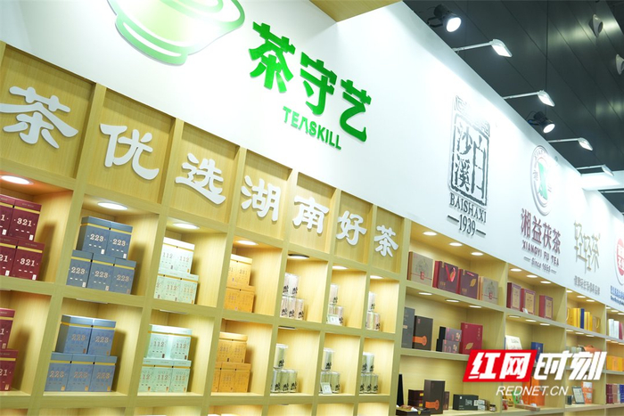 农博时刻丨品香茗,喝茶饮,农博会上茶香四溢