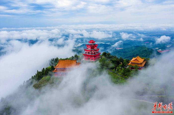 太阳山森林公园美景 常德市委网信办供图