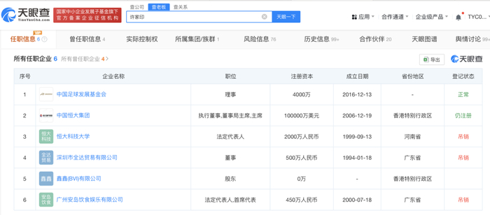 图注：查老板（所有任职企业）