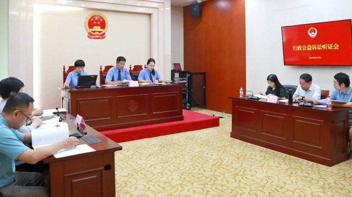2023年8月，北京市检察院第四分院组织召开听证会检验整改效果。