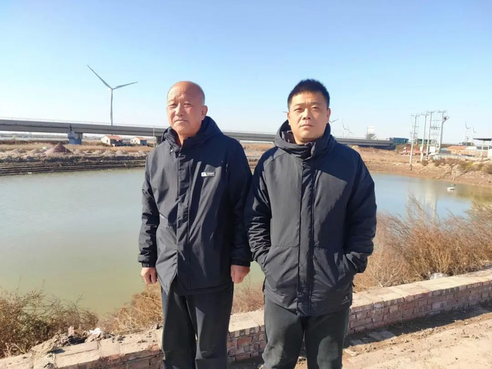 刘中池、刘付星父子/图源：中国之声