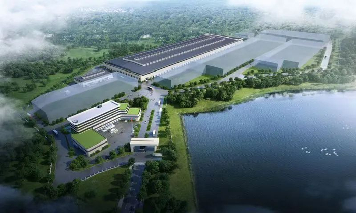 金田泰国基地完工效果图