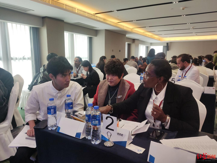 ▲洽谈会现场