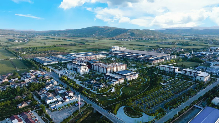 陕西柳林酒业集团厂区