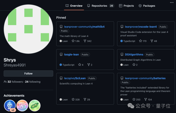 Shreyas Srinivas 主页