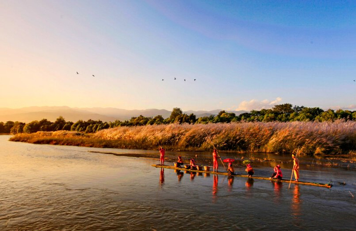 大盈江风光。朱边勇 摄