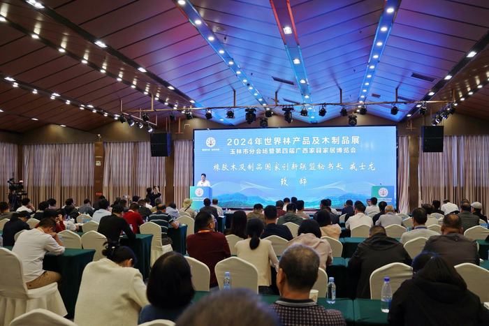 产业发展对接会现场。李洪健／摄
