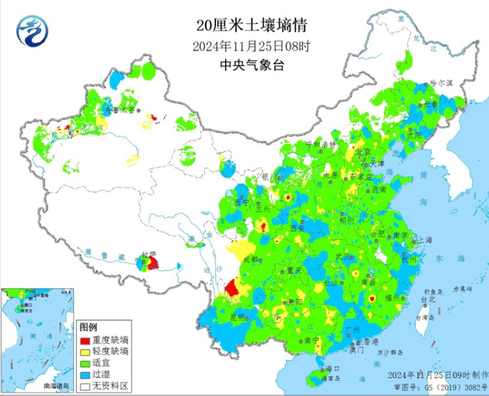 数据来源：中央气象台、紫金天风期货研究所