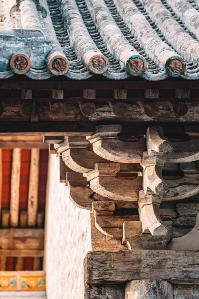 高平市资圣寺建筑结构。王剑 摄