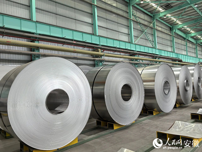 淮北银邦生产车间。人民网记者 陈浩摄