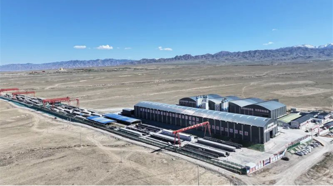 丰马二标标准化箱梁预制场