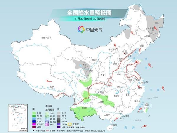 全国大部气温进入升温通道 东北降雪持续局地有暴雪