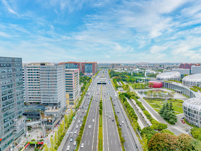 青羊航空新城。青羊区委宣传部供图