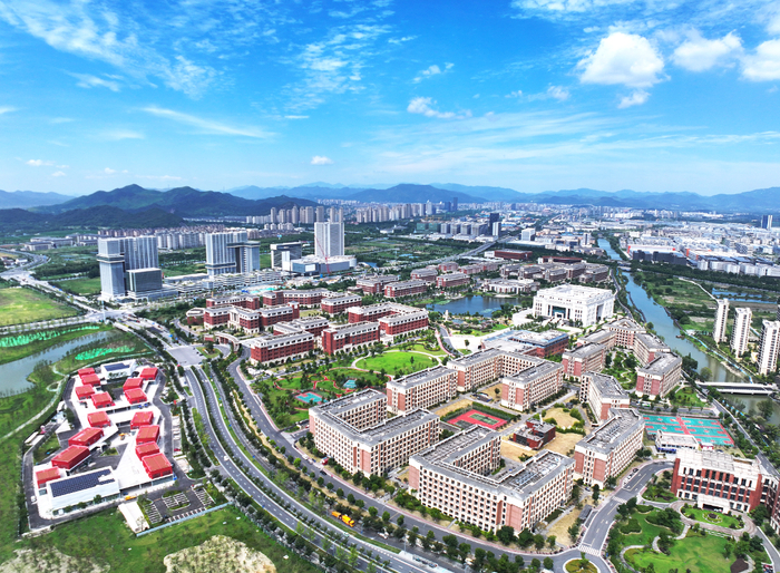 位于浙江省德清县的环浙工大创新经济圈俯瞰图。钱佳明摄