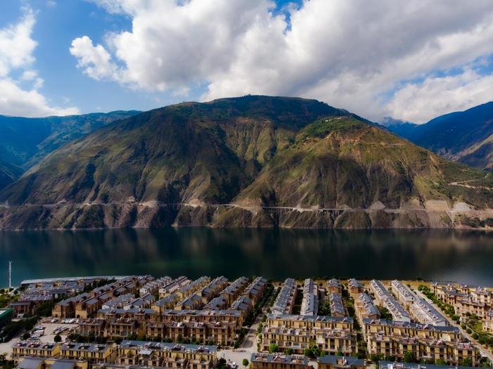 巧家县文笔社区（央视网记者 张继威 摄）