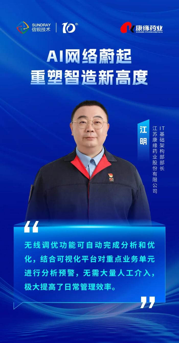 图二:康缘药业IT基础架构部部长江明