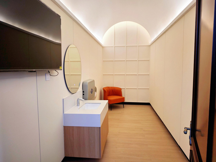 亚布力南站候车厅新增的母婴室