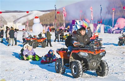 　　兴安盟冰雪活动精彩纷呈。 （自治区文旅厅供图）