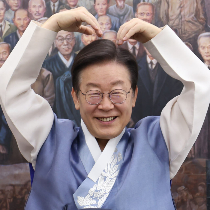 李在明 图源：本人社交媒体