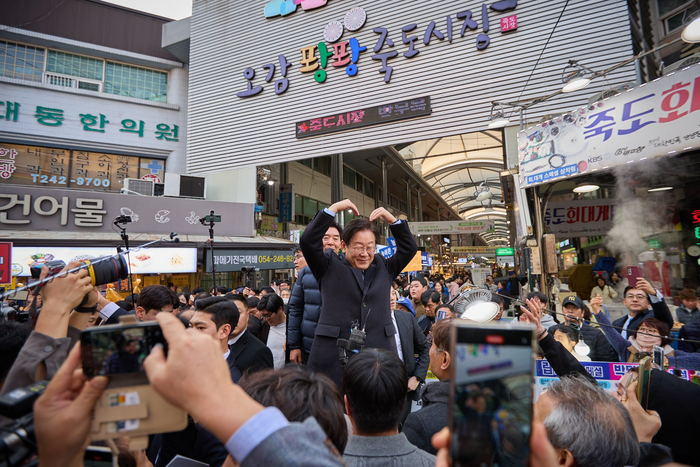 李在明 图源：本人社交媒体