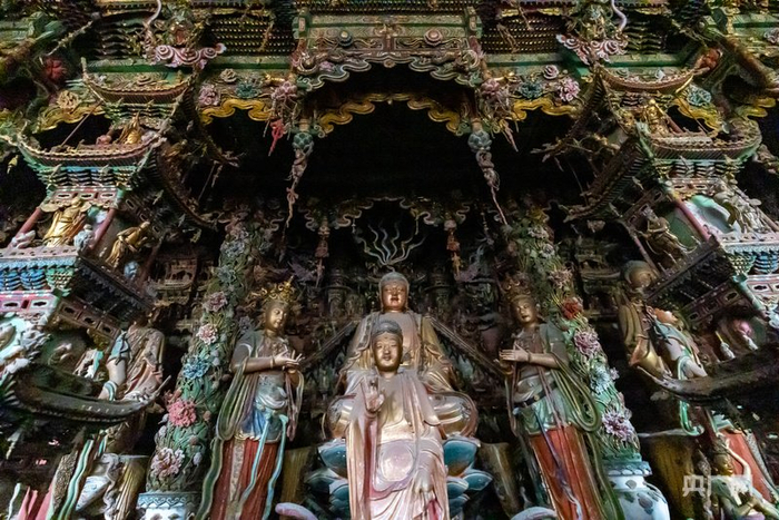 距今已有390年的小西天，在2024年国庆假期爆火（央广网记者 郎麒 摄）