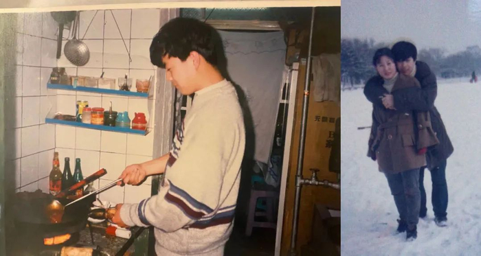 （椒爱水煮鱼川菜创始人于洋夫妇创业初期）