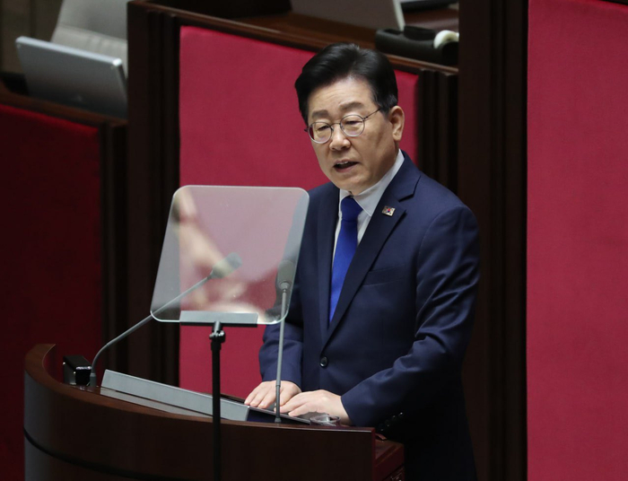 李在明 图源：本人社交媒体