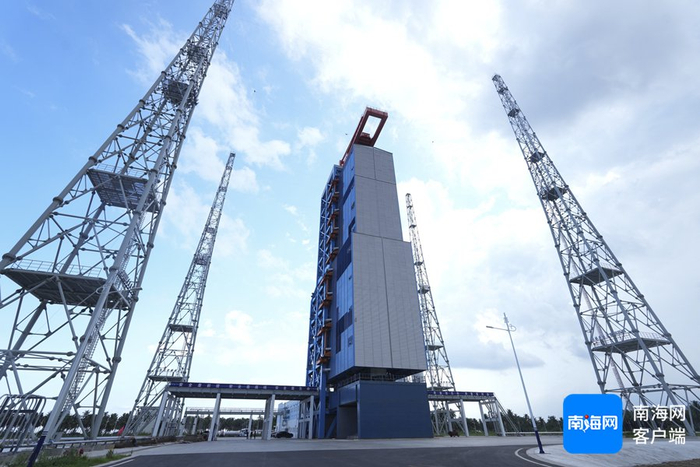 海南商业航天发射场。记者 李昊 摄