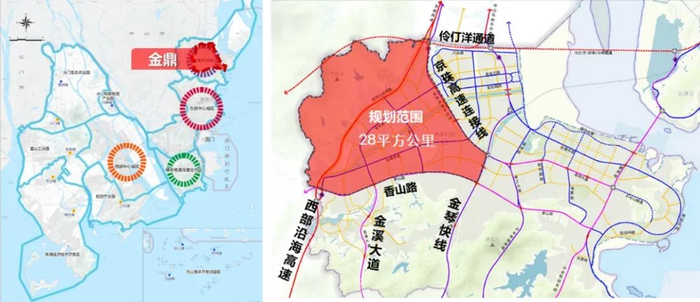 规划范围图