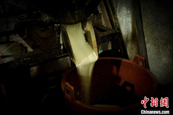 古法豆腐。周向荣 摄