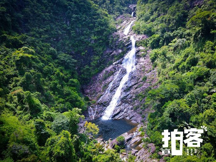 　大里瀑布。新海南客户端、南海网客户端拍客专栏摄影师 杨海成 摄