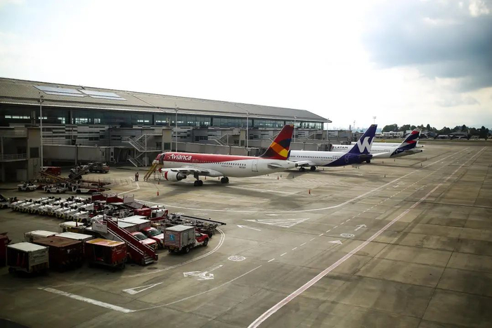 埃尔多拉多机场 资料图 央视新闻报道配图