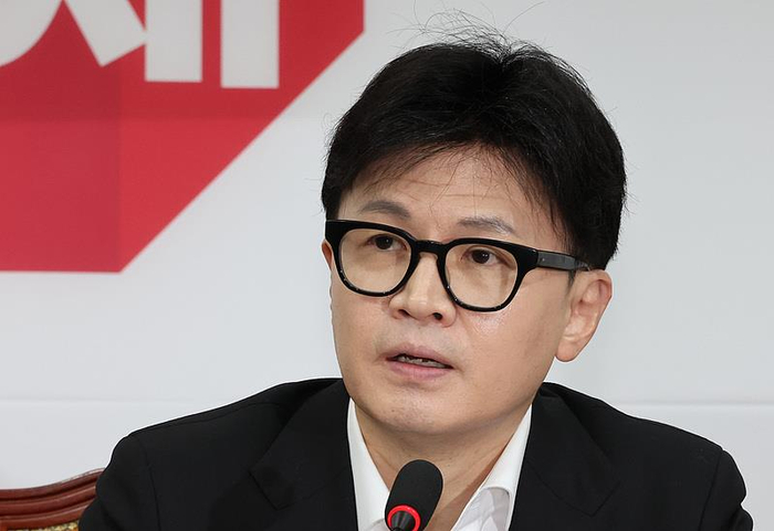 　　△韩国执政党国民力量党党首韩东勋（资料图）