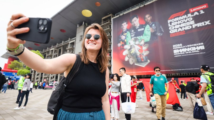 F1中国大奖赛的境外观众占10%。