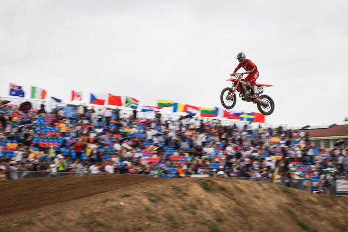 2024年MXGP中国上海站比赛现场。