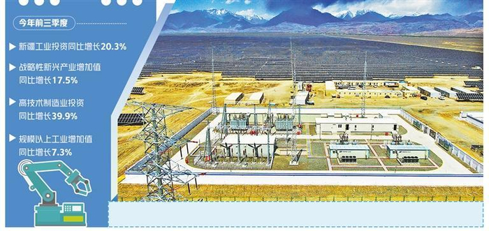     图为华电北疆乌鲁木齐100万千瓦风光电基地实景图。朱建荣摄