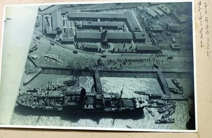 南京碇泊场航拍图 