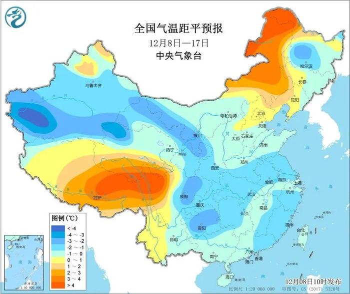 多地迎初雪 冷空气上演“车轮战” 全国气温连连下跌