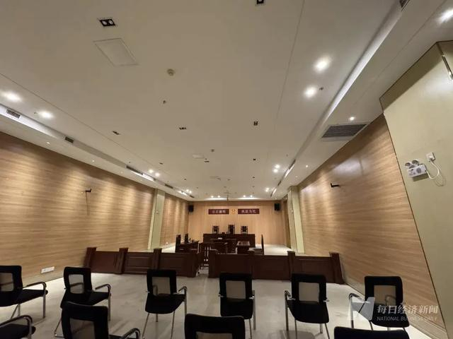 聚美空港竖屏电影基地中的拍摄场景 图片来源：每经记者 王佳飞 摄