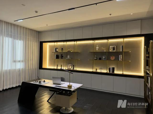 “霸总”拍摄场景 图片来源：每经记者 王佳飞 摄