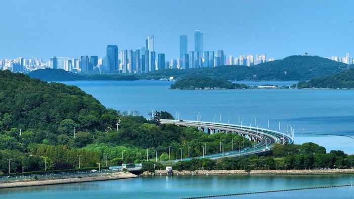 无锡十八湾风景区（央广网发  无锡市委网信办供图）