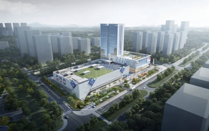 ▲泉州晋江山姆效果图