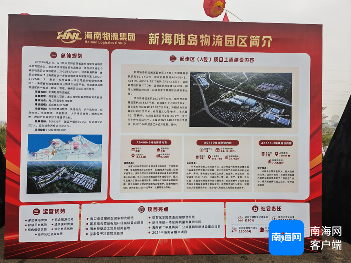 项目介绍展板。记者 王小畅 摄