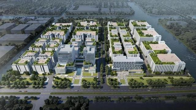 国盛产投宝山生物医药产业基地效果图