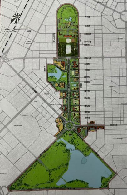 新民大街历史文化街区保护规划图