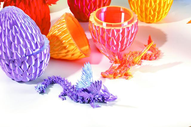 3D打印的龙蛋玩具（商家供图）